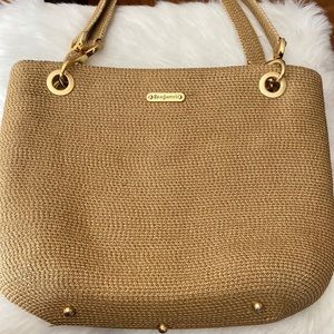 Eric Javits straw purse